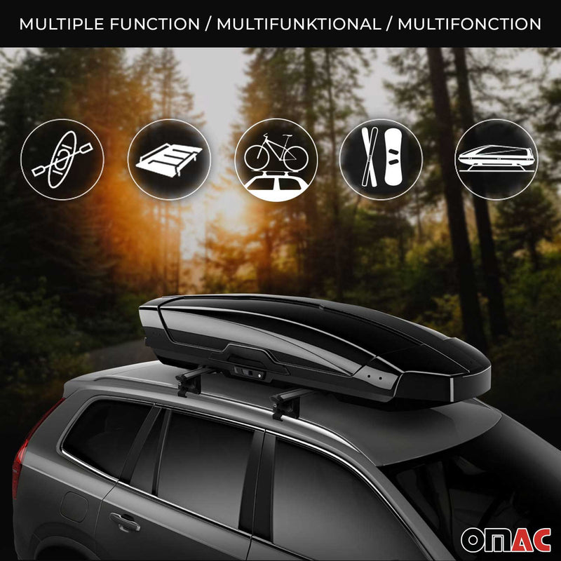 Barres de toit ajustables transversales pour Mazda CX-80 2024-2025 Alu 2x ABE