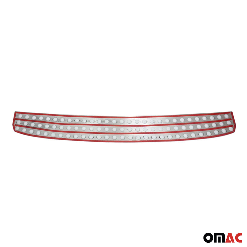 Protection Seuil De Pare-Chocs Arriére pour Dodge Nitro 2006-2011 Acier Brossé