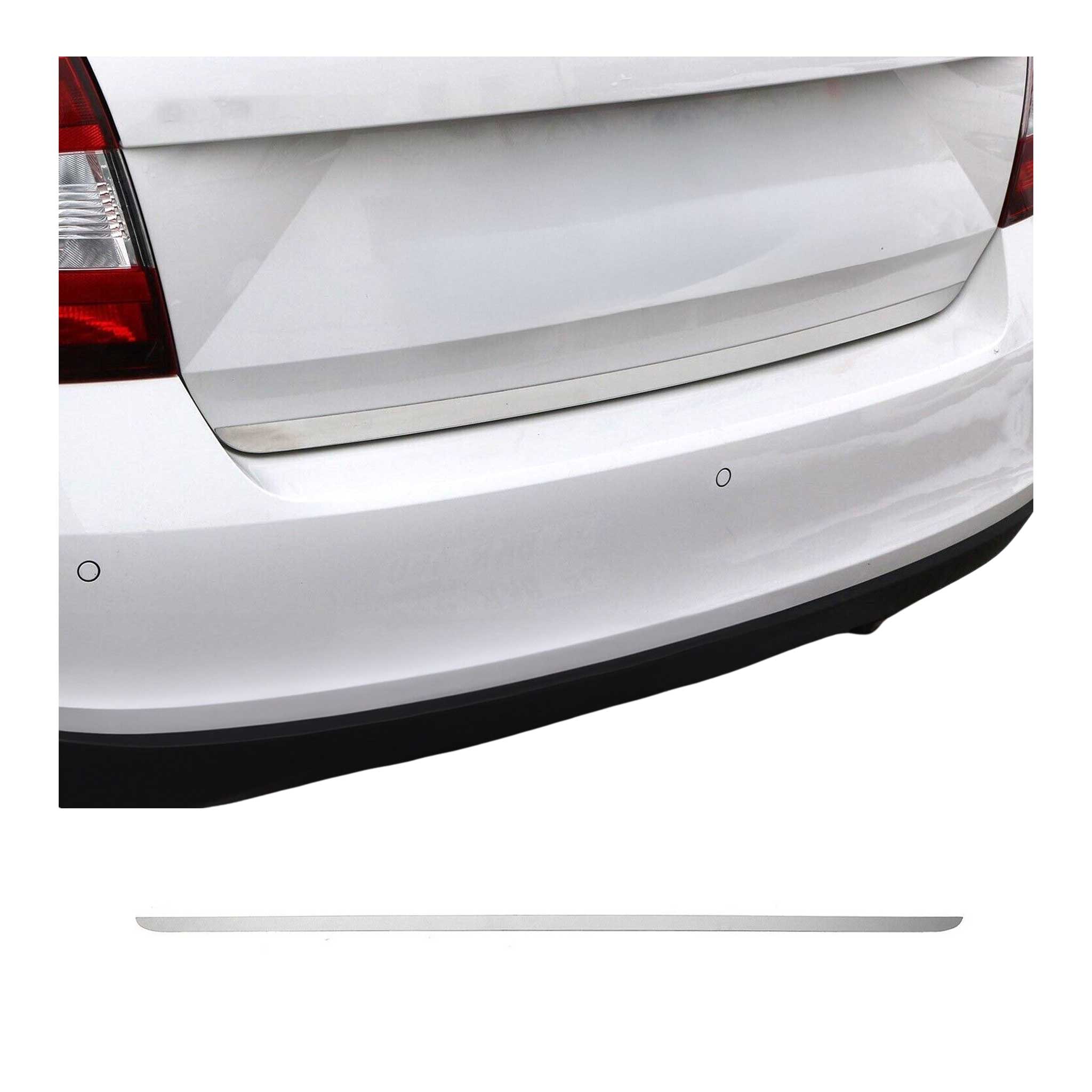 Garniture de Hayon Coffre pour Skoda Rapid Spaceback 2013-2019 en acier inox