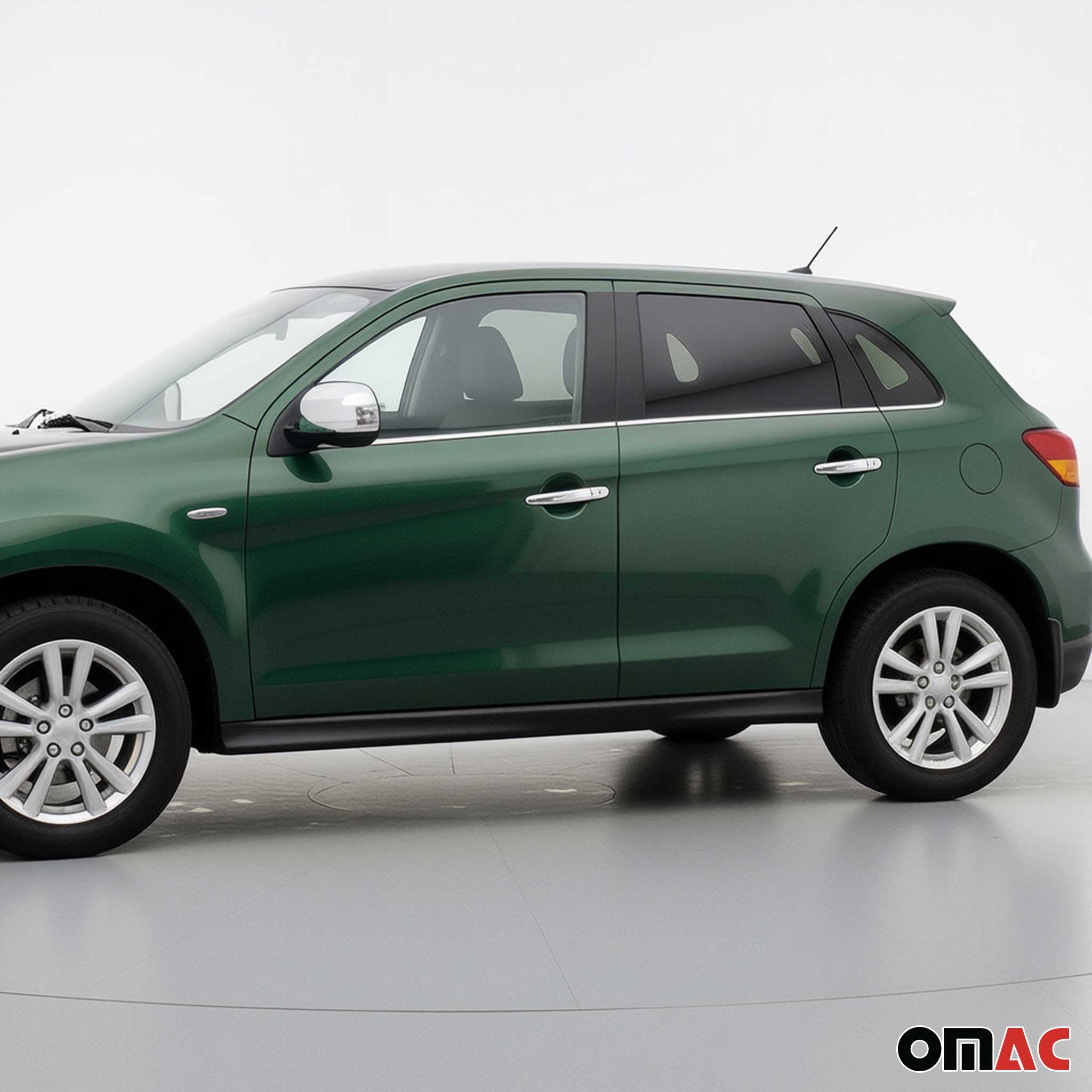 Couverture de poignée de porte pour Mitsubishi ASX 2010-2023 en Acier Inoxydable
