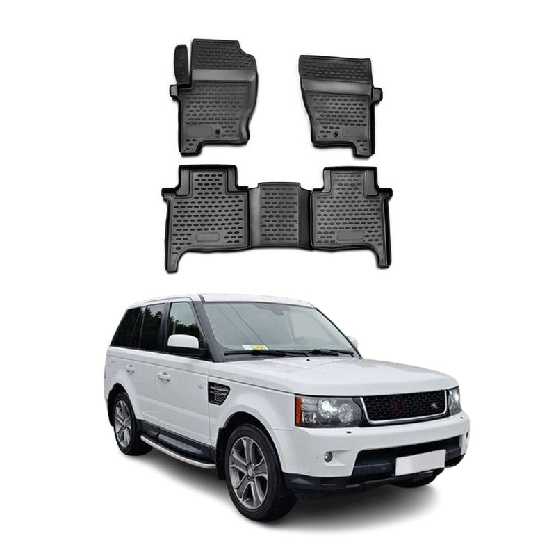 OMAC Tapis de sol pour Land Rover Range Rover Sport L320 2005-2013 caoutchouc