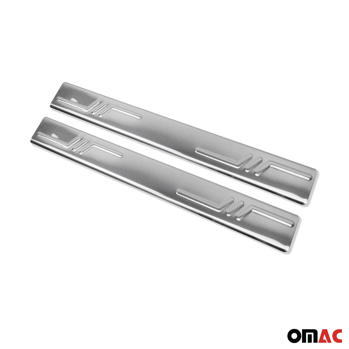 2x Protection Seuils de Portes pour Opel Astra H 2004-2010 Acier Inox Chromé