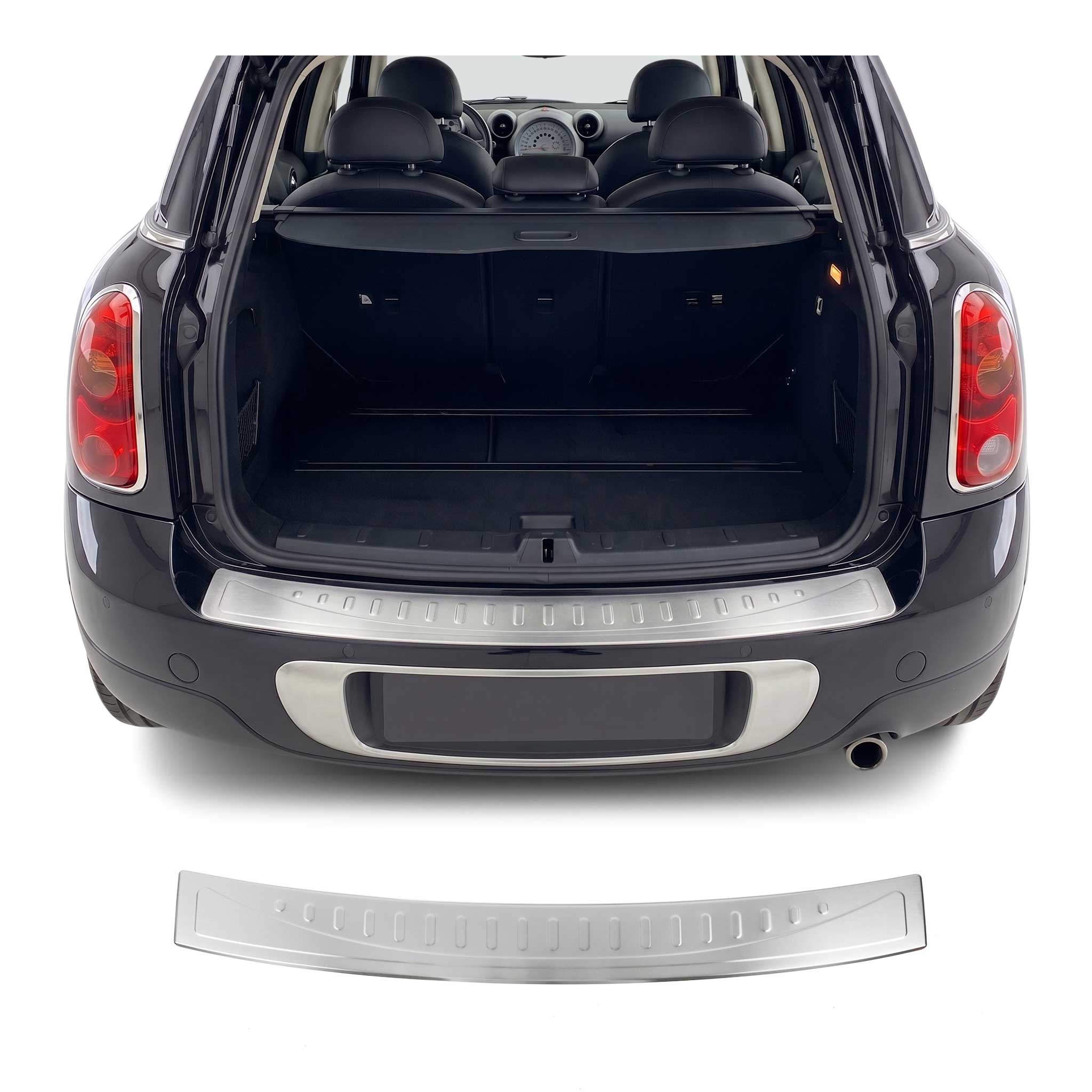 Protection de Pare-Chocs pour Mini Countryman R60 2010-2016 Inox brossée