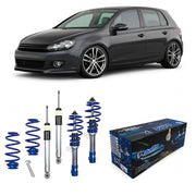 JOM BlueLine Combinés Filetés pour VW Golf 6 4Motion 2.0TDi