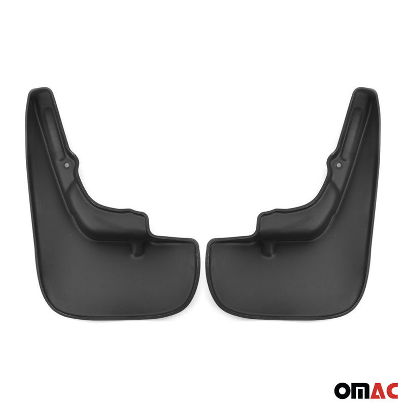 Bavettes Garde Boue pour Fiat Ducato e-Ducato 2014-2025 Avant Plastique Noir 2x