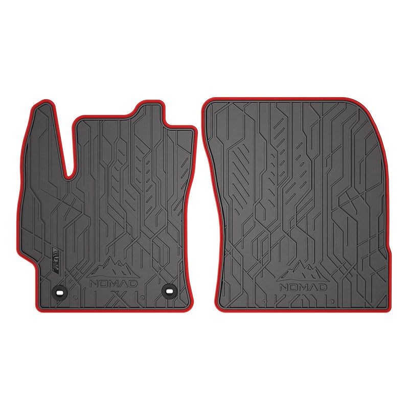 Tapis de sol pour Suzuki Swace Break 2020-2025 Caoutchouc Noir-Rogue 2Pcs