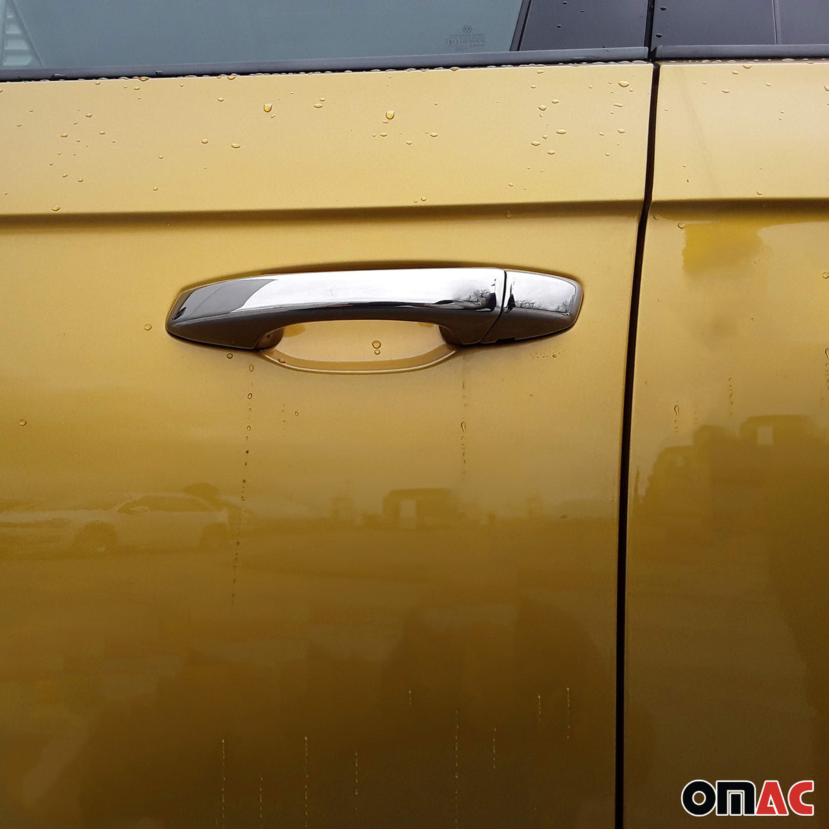 Couverture de poignée de porte pour VW Golf 2012-2019 en Acier Inoxydable 4Pcs