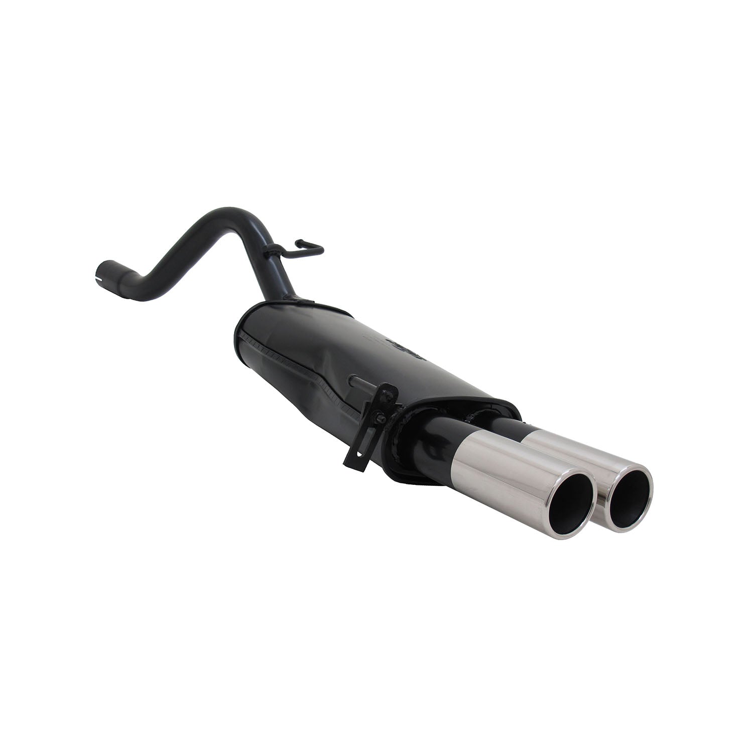 Échappement arrière sport Novus pour Fiat Grande Punto 199 2x76mm avec ABE