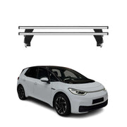 Menabo Barres de toit transversales pour VW ID 3 2020-2026 Alu Gris 2x