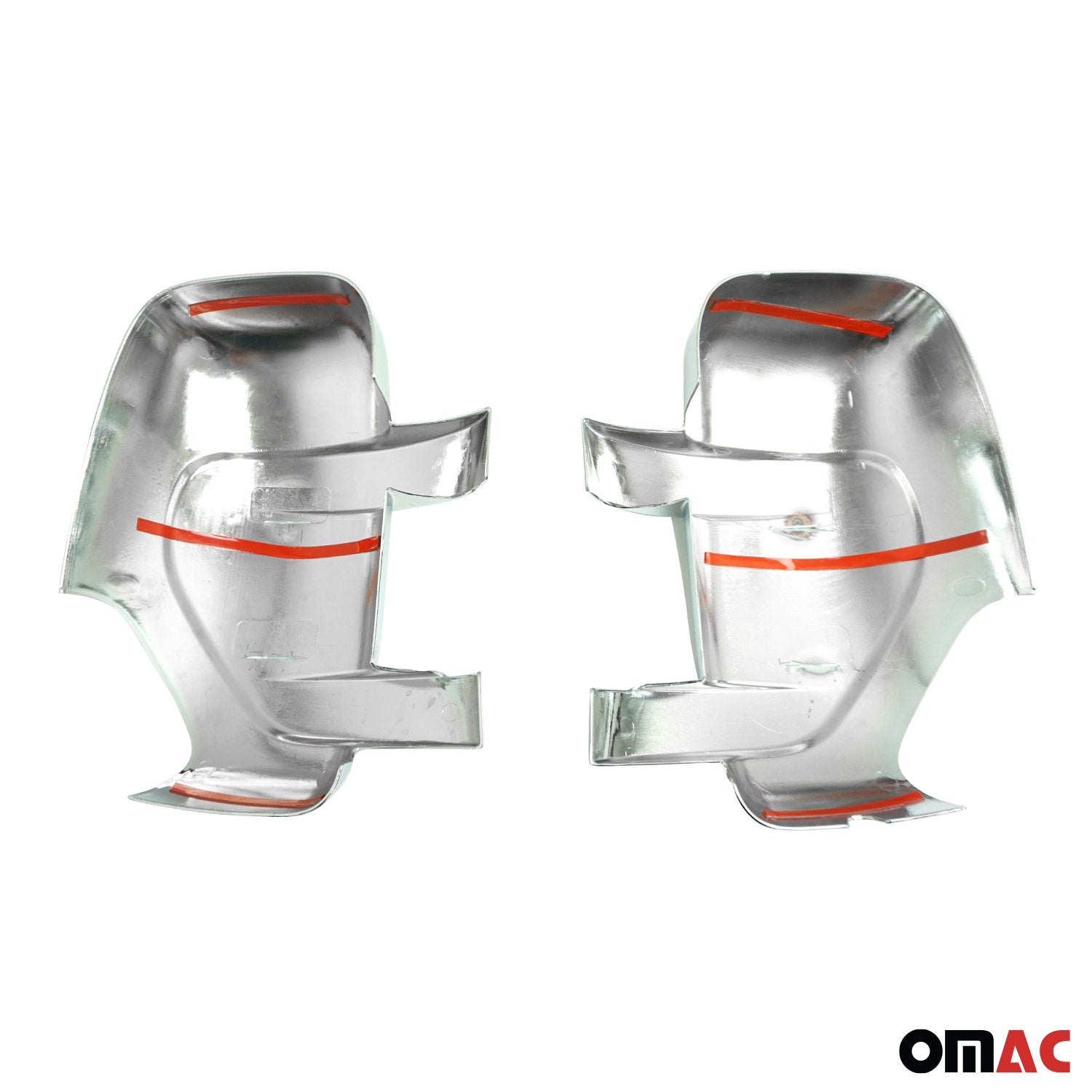 Coques de Rétroviseurs pour Opel Movano 2010-2021 en ABS Argent
