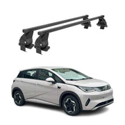 Menabo Barres de toit transversales pour BYD Dolphin 2023-2026 Acier Noir 2x