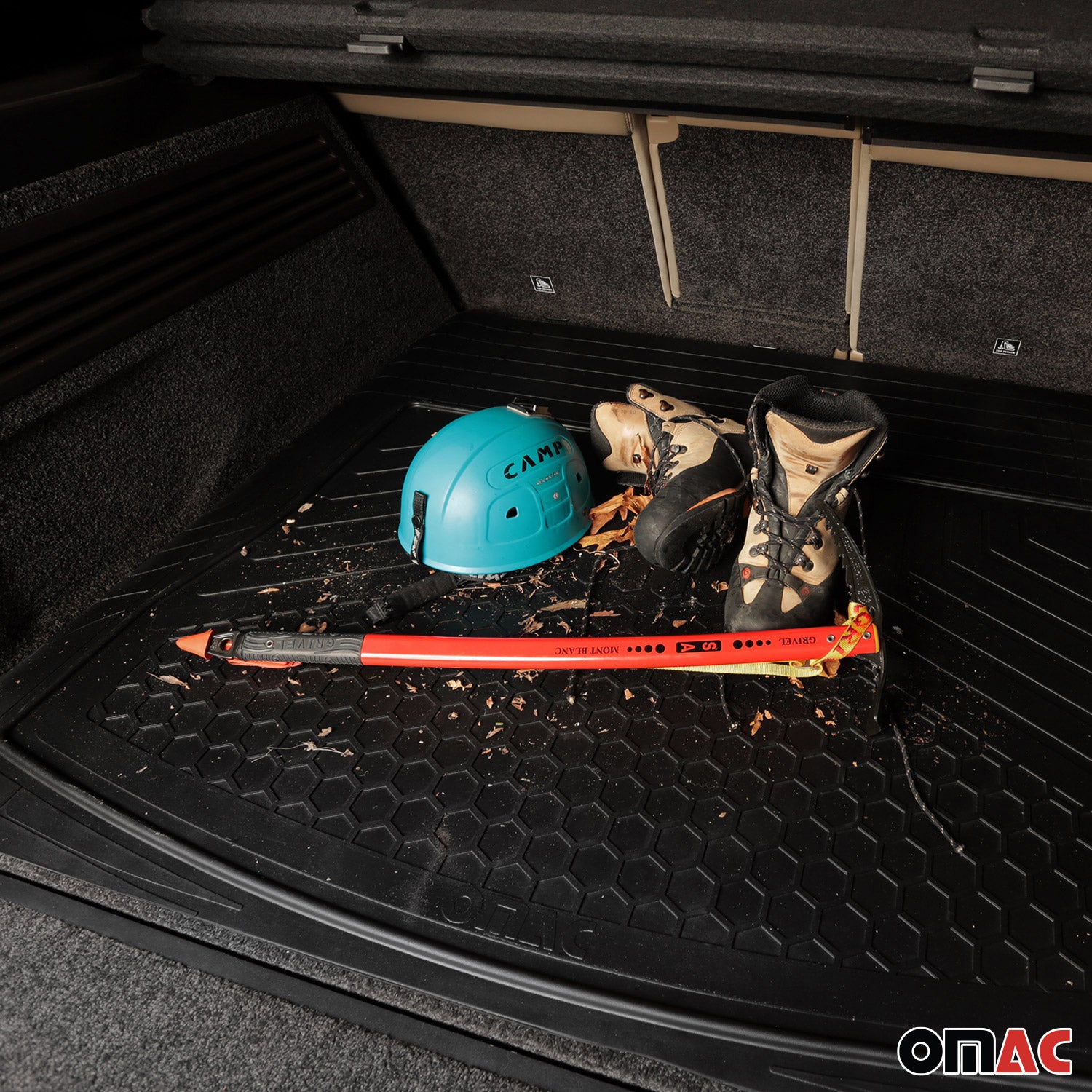 Réglable Tapis de coffre pour Alfa Romeo Tonale 2022-2026 toutes saisons Noir