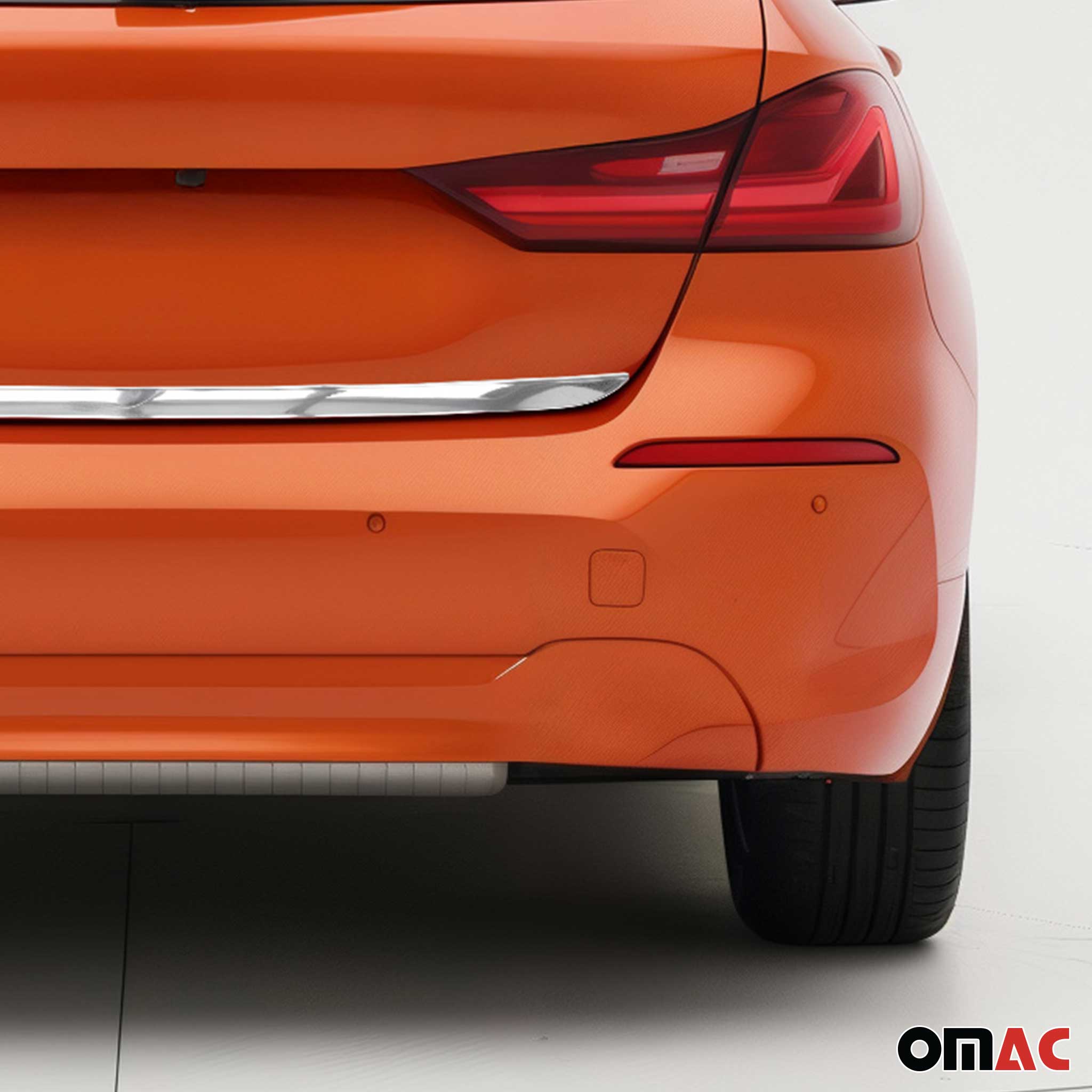Garniture de hayon coffre pour BMW Série 1 F40 2019- 2024 en Acier Chromé
