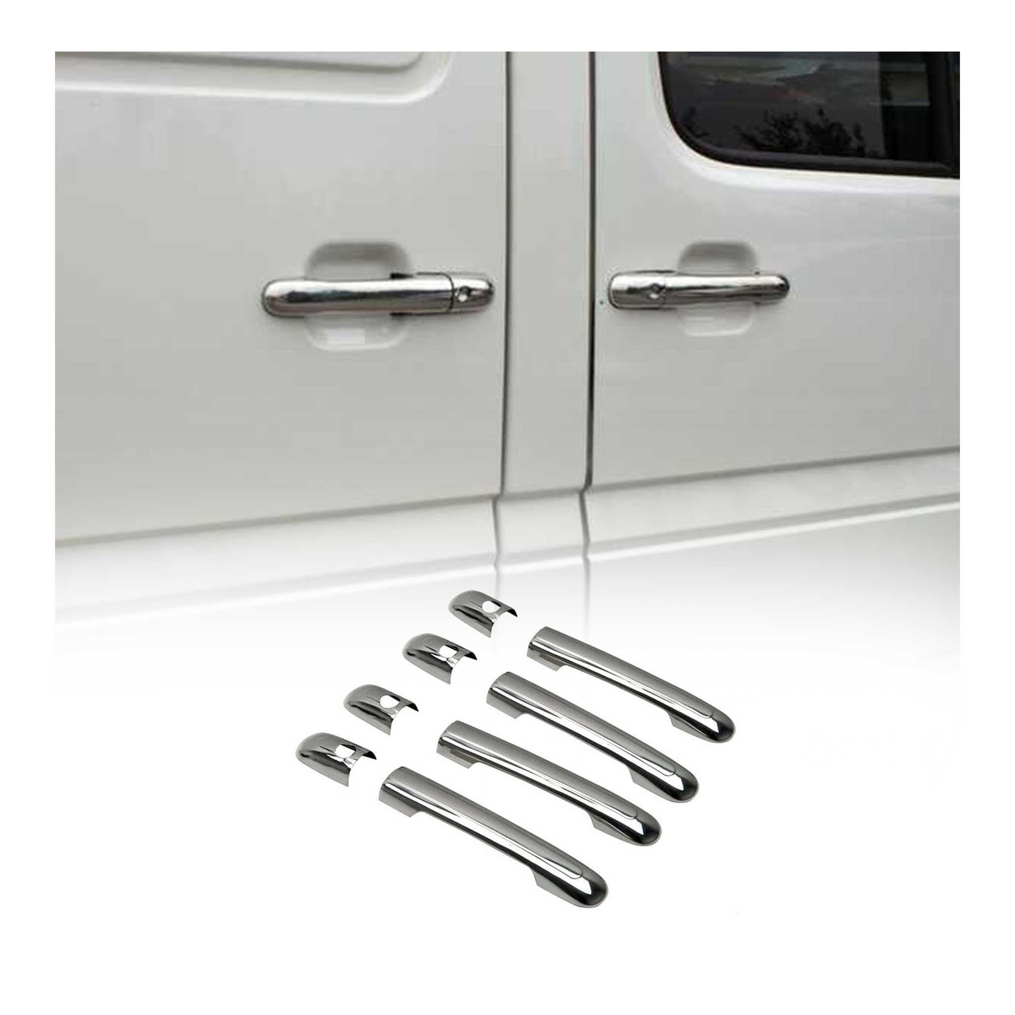 Couverture Poignée de porte pour Mercedes Atego 1998-2004 2 Portes Acier 4Pcs