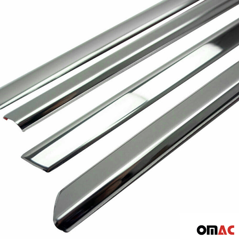 Garniture de Fenêtre pour Fiat Tipo 2015-2025 Berline Acier Inox 4Pcs