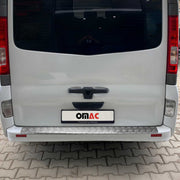 Protection de Pare-Chocs Arrière pour Renault Trafic II 2001-2014 Alu Argenté