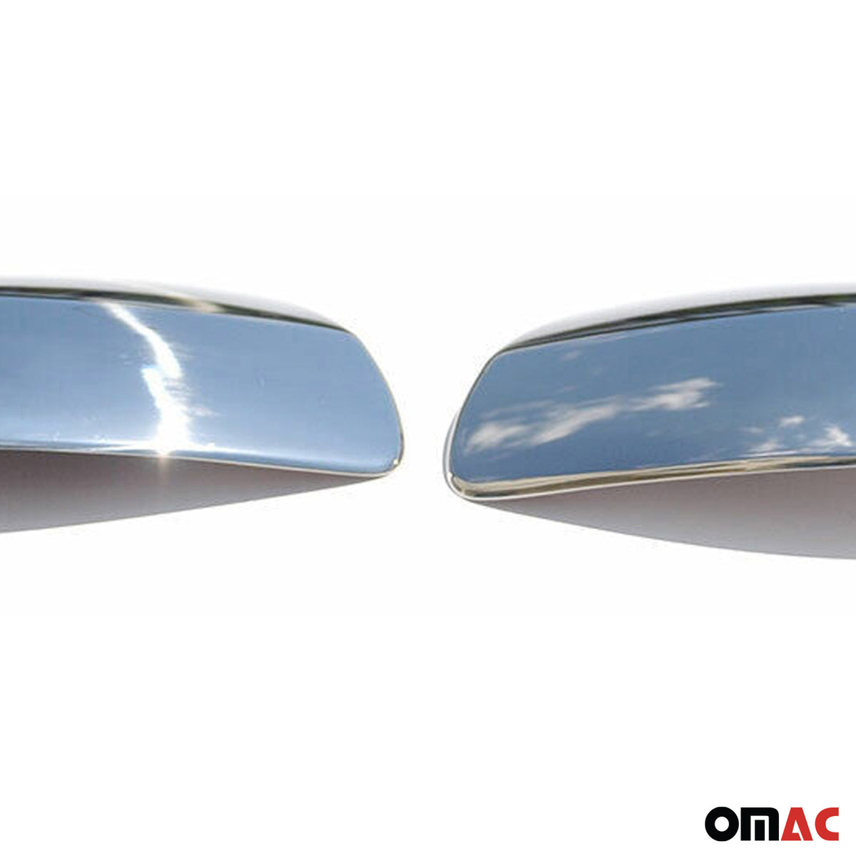 Coques de Rétroviseurs pour Mercedes Viano W639 2010-2014 en Acier Chromé Argent