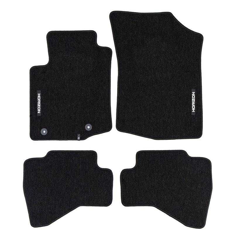 Tapis de Sol de Voiture pour Citroen C1 II 2014-2022 Velours Imperméable 4Pcs