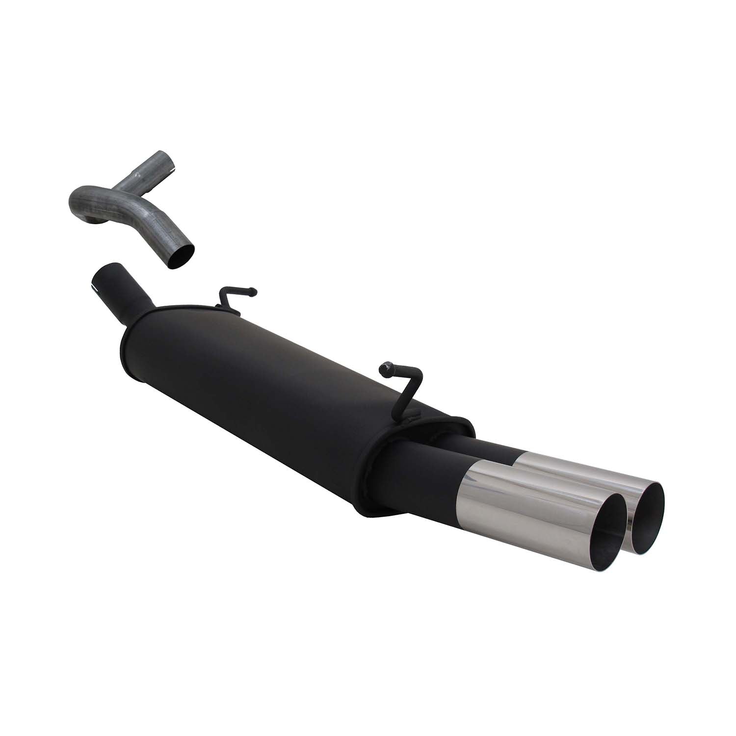 Échappement arrière sport Novus pour Seat Ibiza 6L 2x76mm RL-Design avec ABE