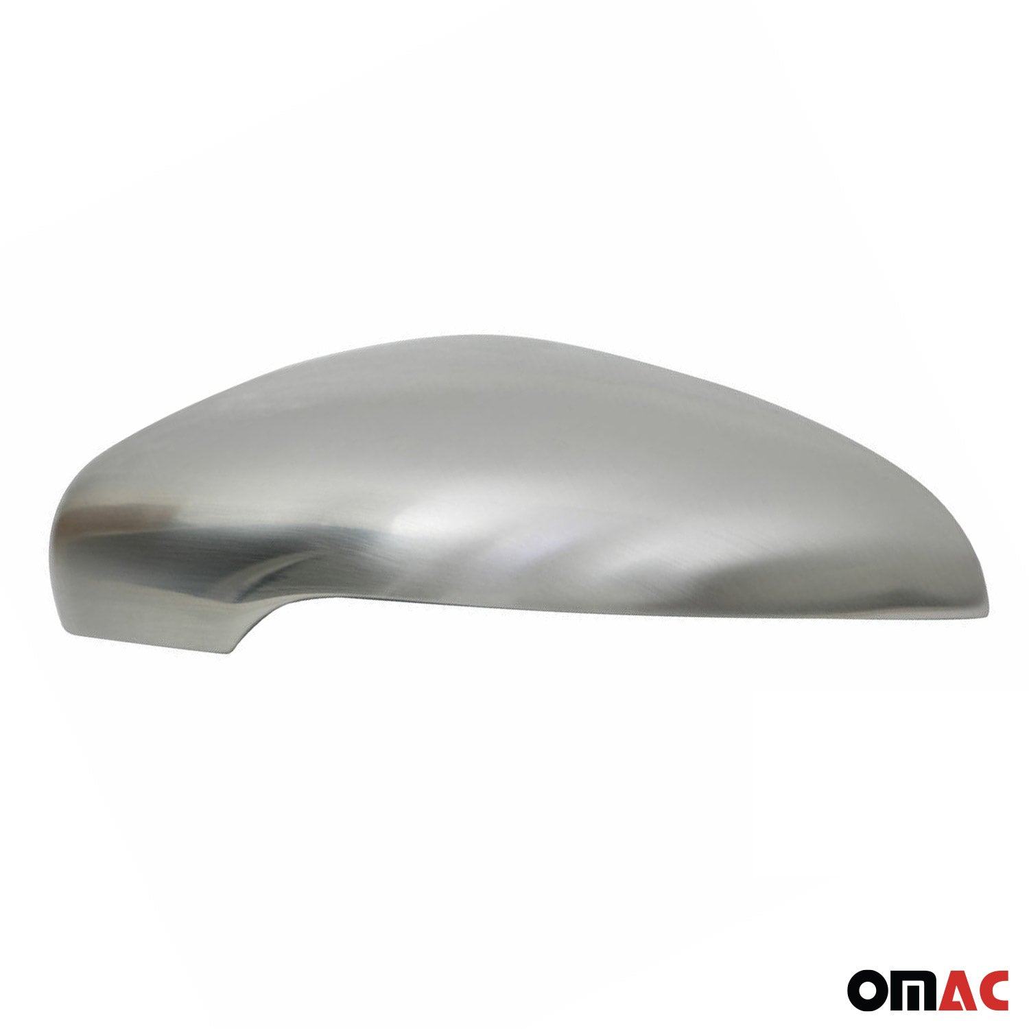 Coques de Rétroviseurs pour VW Golf VI 2008-2012 Acier Inoxy Chromé Argent