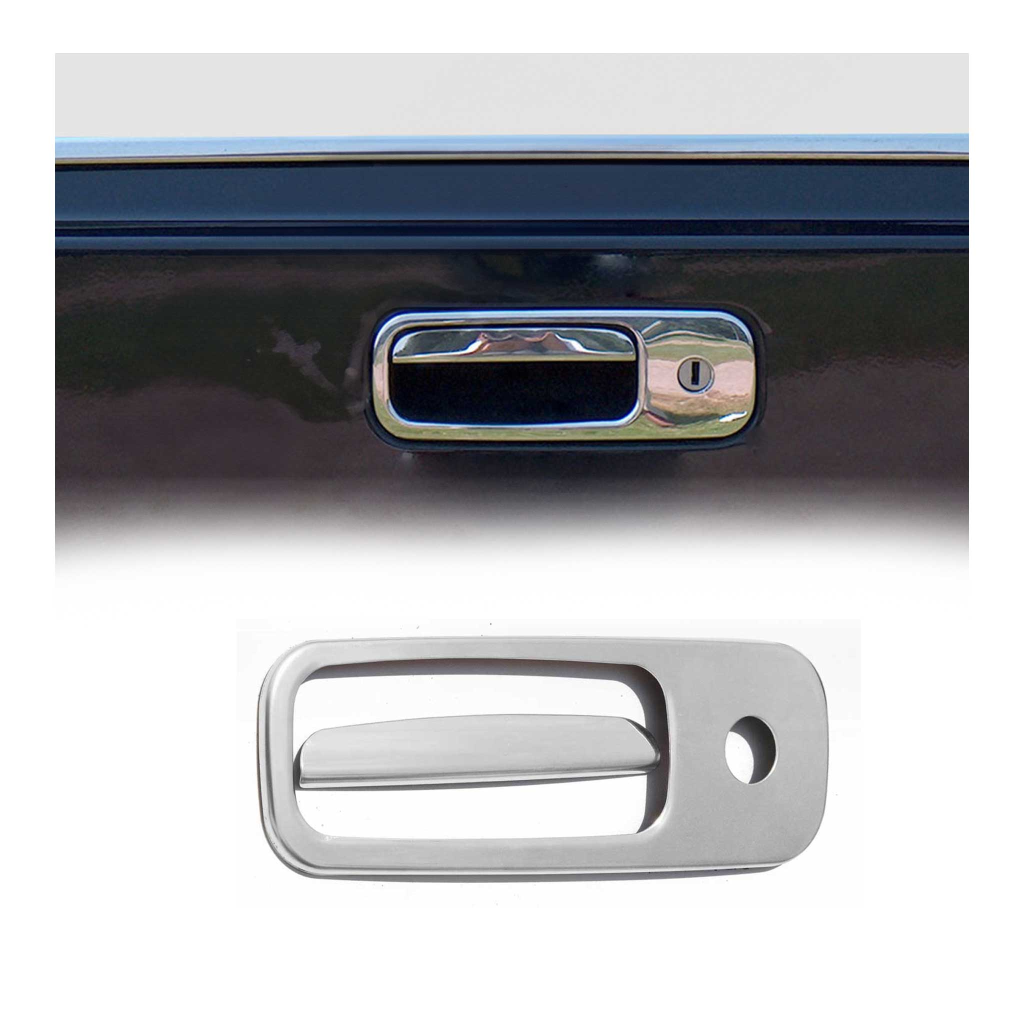 Couverture de poignée de porte Hayon pour VW Caddy 2003-2010 Acier Inox