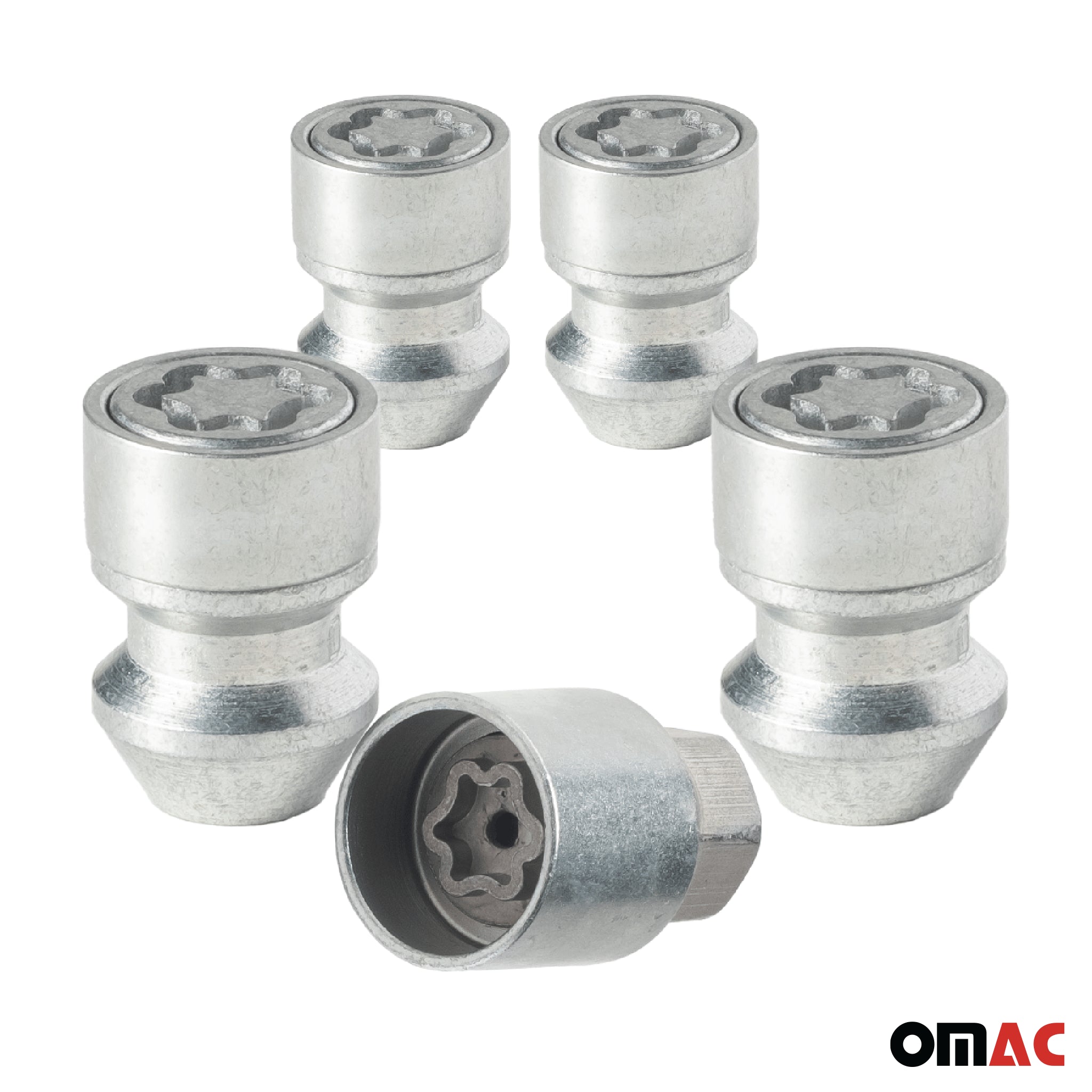 Vis de roue antivol pour Fiat Freemont 2011-2016 Gris lot de 4 M12X1,5