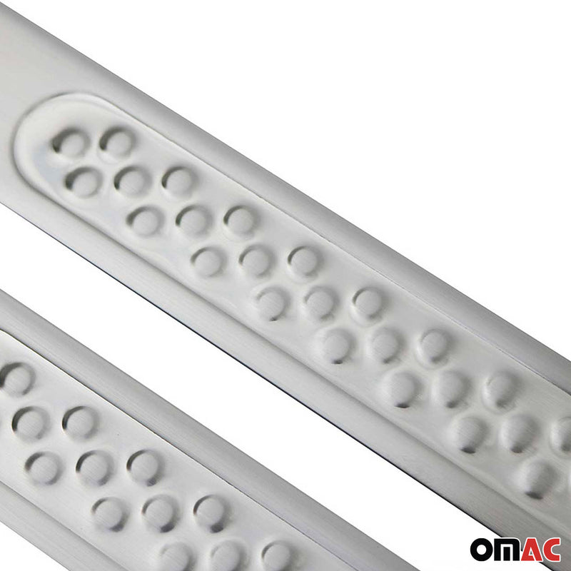 Couverture de seuil de porte pour BYD Seal U SUV 2024-2025 Inox Chromé 2 Pcs