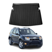 Tapis de Coffre pour Dacia Duster 4x4 2010-2018 en TPE Noir
