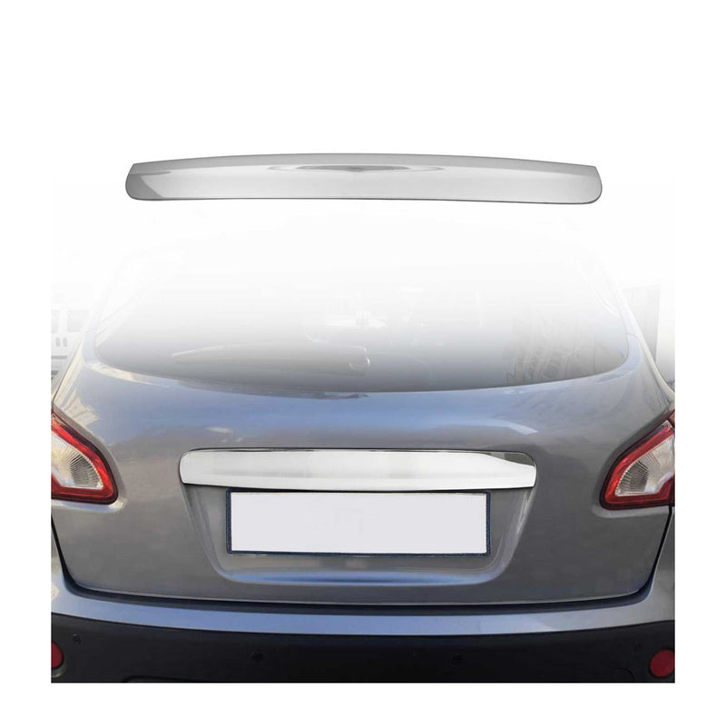 Garniture supérieure de Coffre pour Nissan Qashqai +2 2008-2014 acier inox