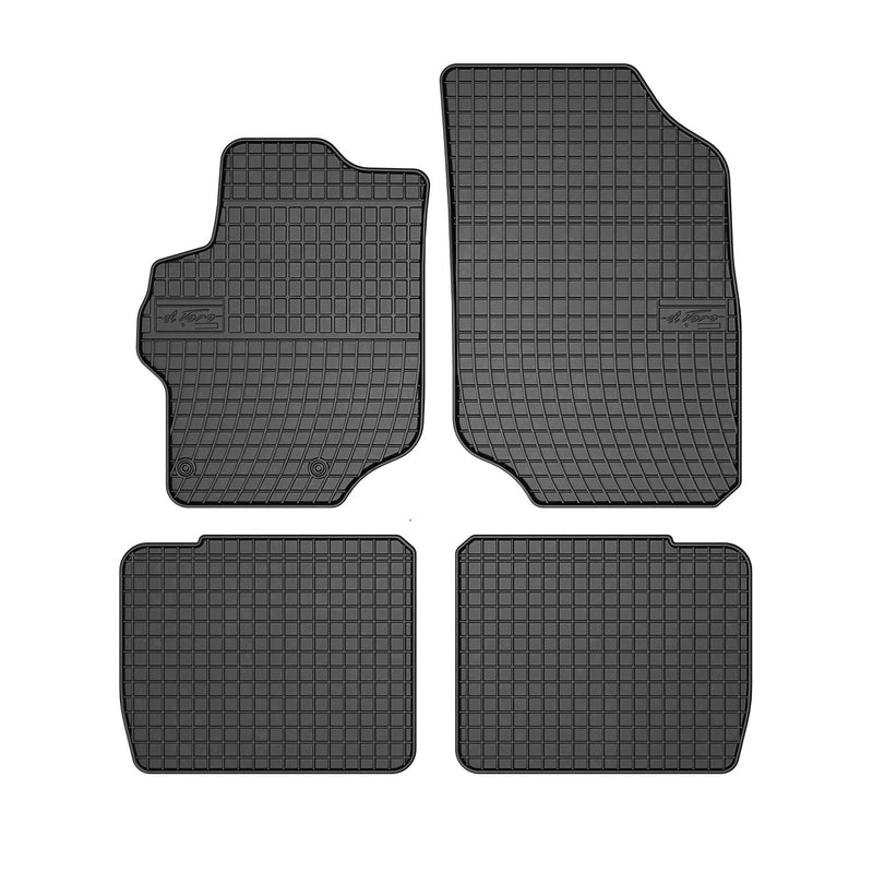 Tapis de Sol pour Citroen C-Elysee 2012-2020 Caoutchouc Noir