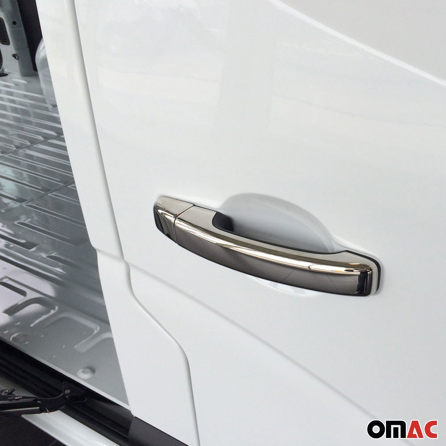 Couverture de poignée de porte pour Opel Vivaro B 2014-2019 en Acier Inox 10Pcs