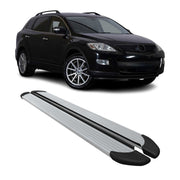 Marchepieds Latéraux pédale pour Mazda CX-9 2010-2015 Aluminium Argent 2Pcs