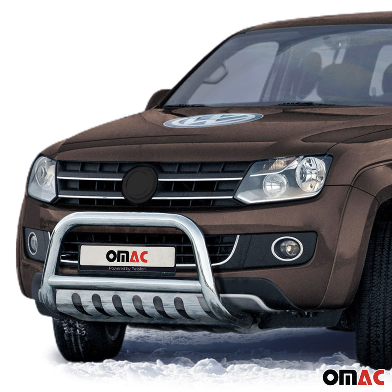 Pare-Buffle Avant Pour VW Amarok 2010-2016 en Acier Inoxy