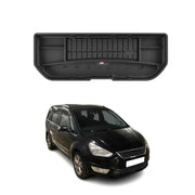 Tapis de Coffre pour Ford Galaxy 2006-2015 en Caoutchouc TPE Noir