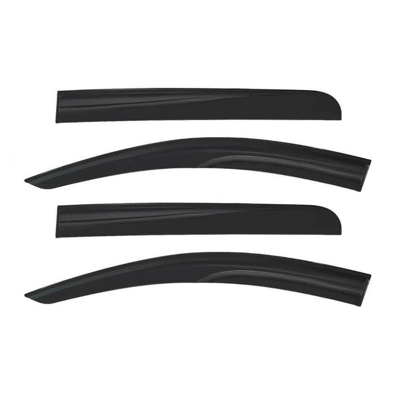 Déflecteurs De Vent Pluie D'air pour Fiat Fullback 2016-2023 Acrylique 4 Pcs