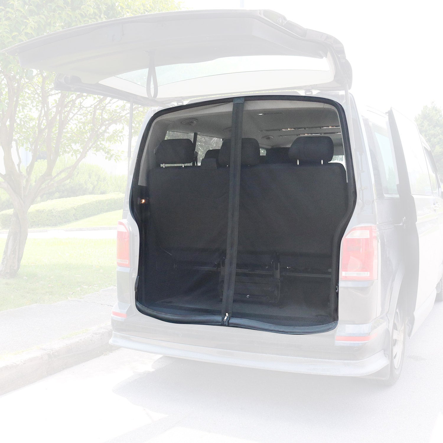 Moustiquaire avec Hayon Magnétique - pour Mercedes Vito W447 2014-2026 Noir