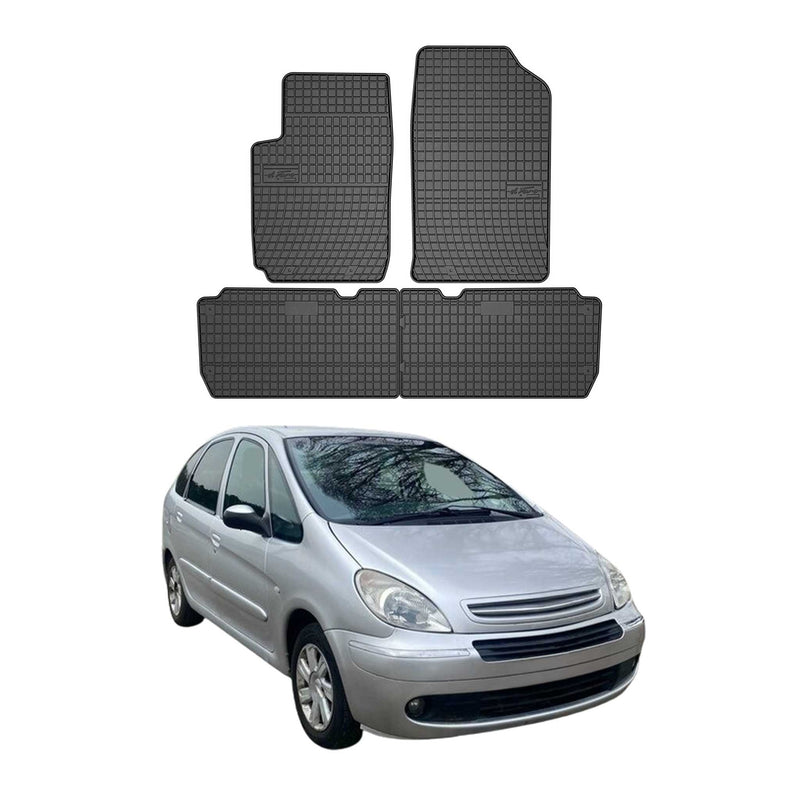 OMAC Tapis de sol pour Citroen Xsara Picasso 1999-2010 Noir en caoutchouc
