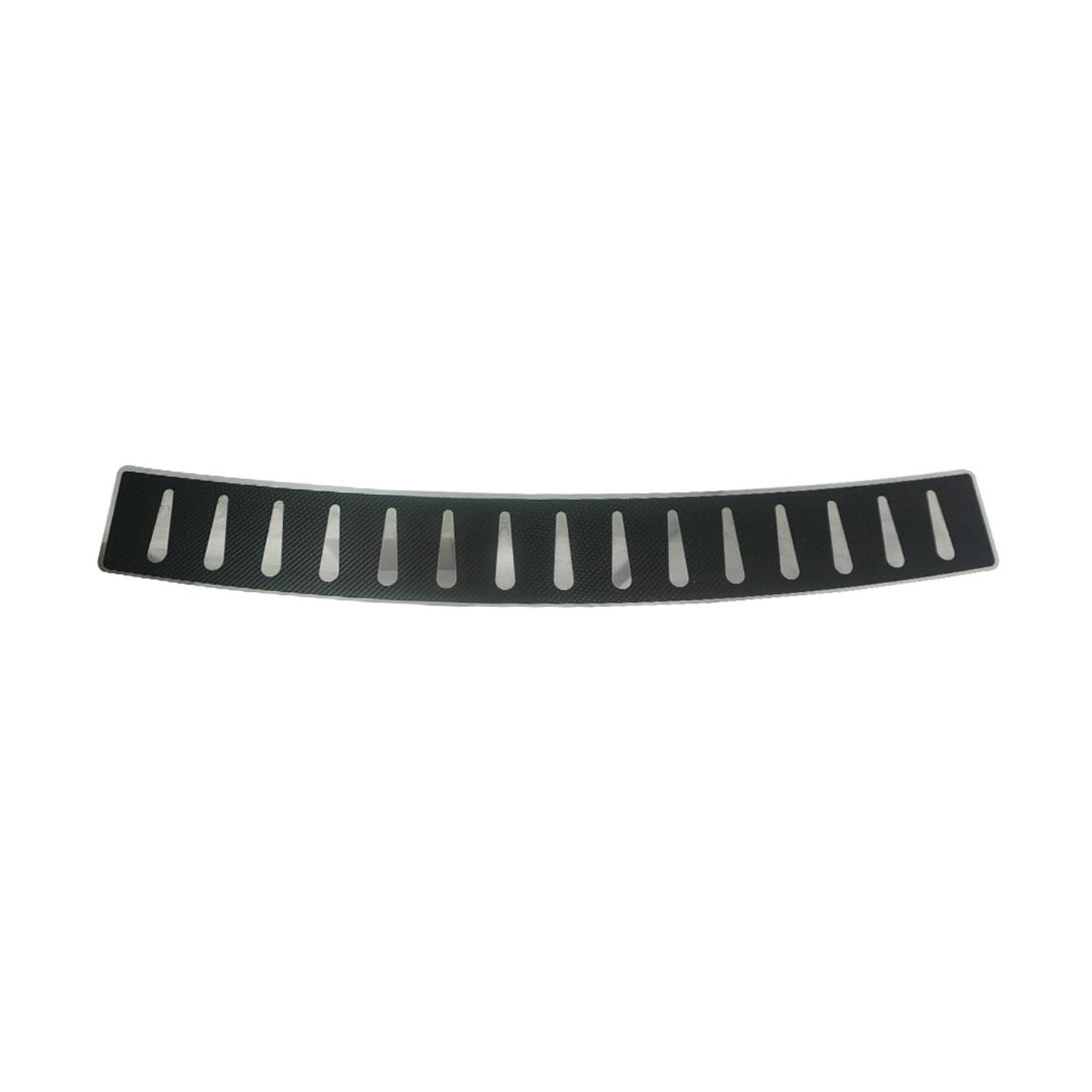 Protection de Pare-Chocs Arrière pour Ford Kuga II 2012-2019 Inox film carbone
