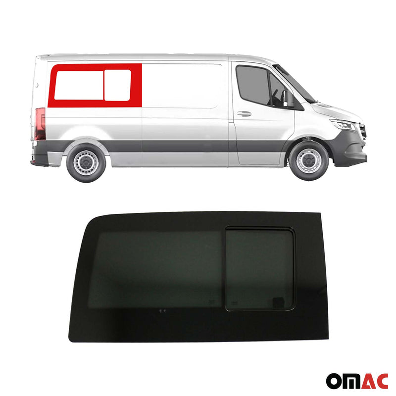 Vitre Porte pour Mercedes Sprinter W907 2018-2023 Long L2 Droit non coulissante