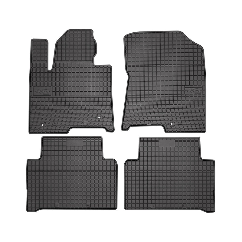 OMAC Tapis de Sol pour Kia Sorento Hybrid PHEV 2020-2024 Caoutchouc Noir 4x