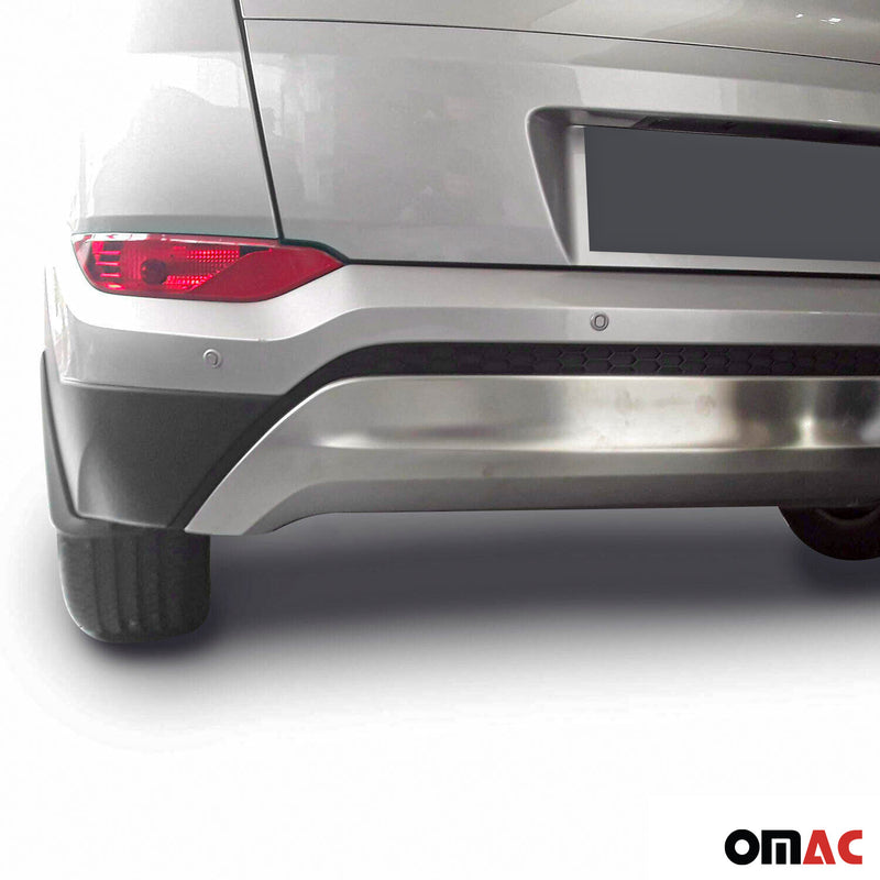 Diffuseur arrière pour  Hyundai Tucson 2015-2018  en acier inox chromés