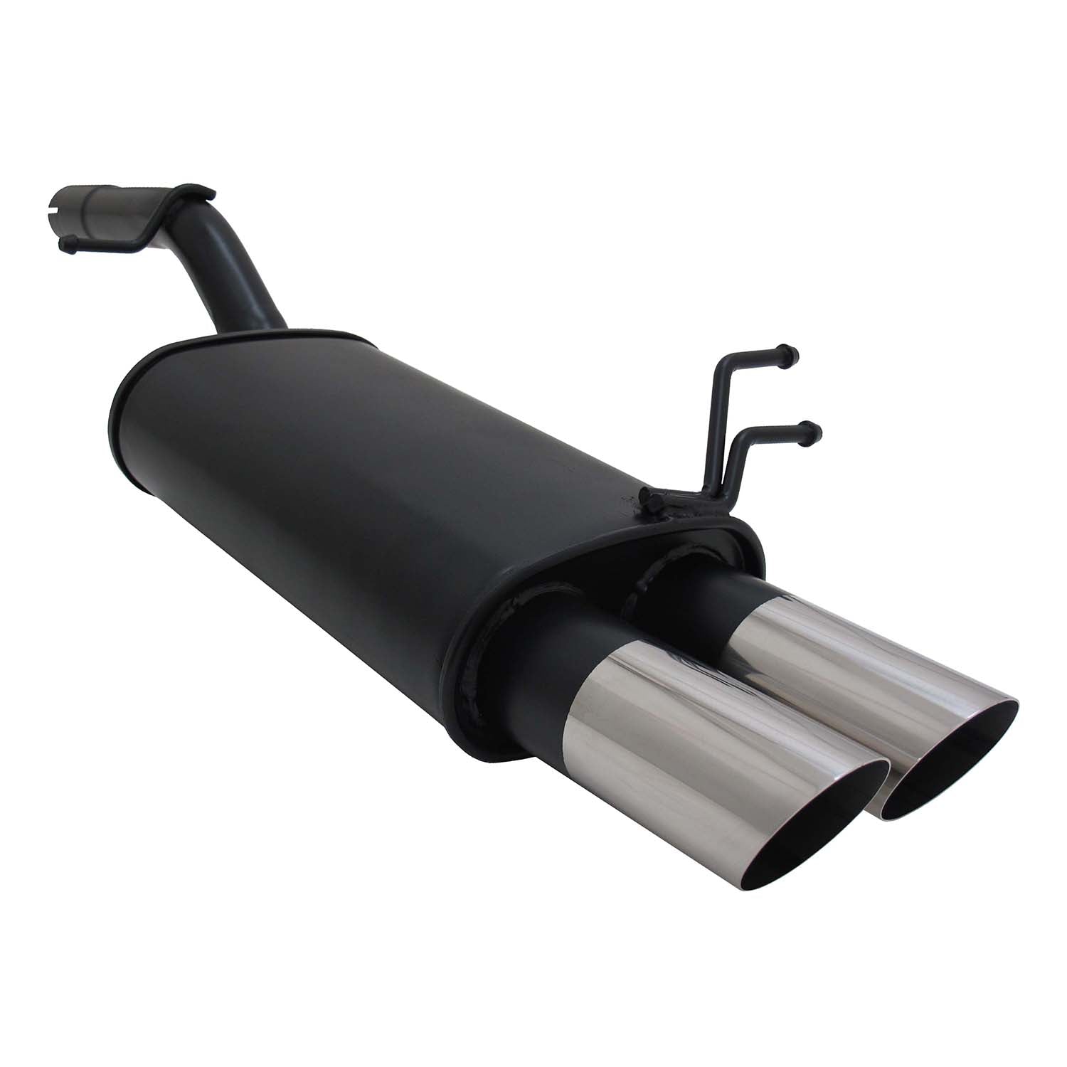 Échappement arrière Novus pour Ford Fiesta MK6 JH/JD 2x76mm MS-Design ABE