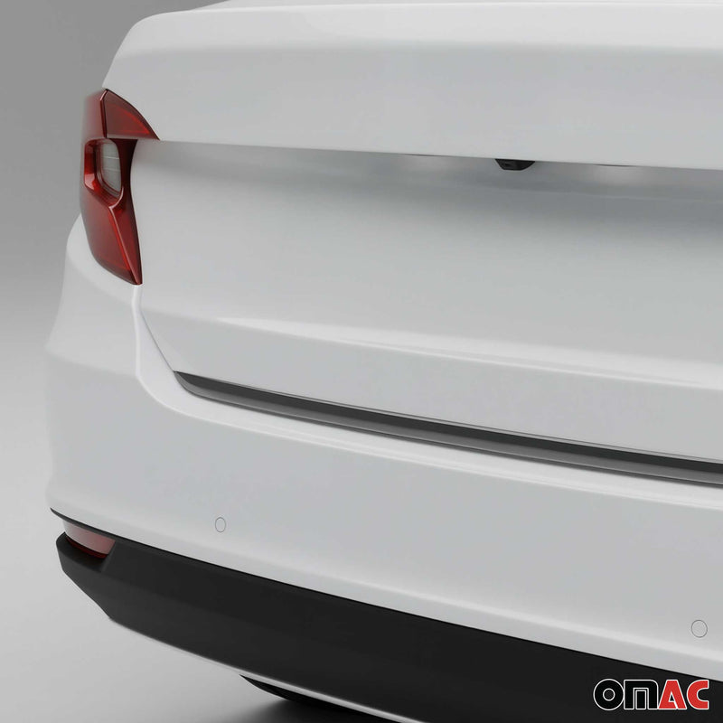 Garniture de Hayon Coffre pour Fiat Tipo 2016-2025 Break en acier inox foncé