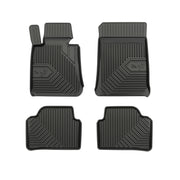 Tapis de sol No.77 pour BMW Série 3 E90 E91 2004-2012 sauf xDrive TPE Noir 4Pcs