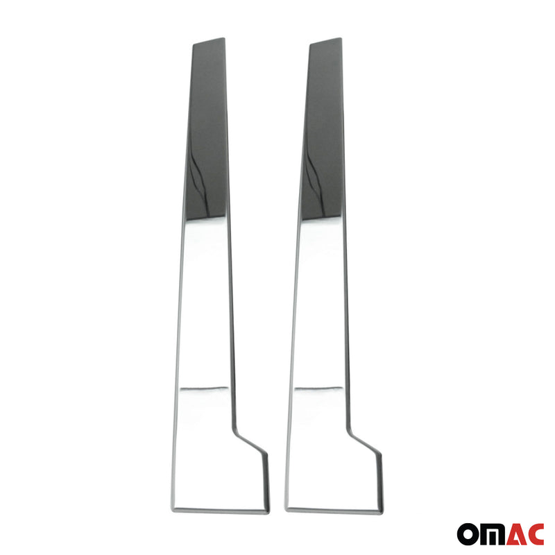 Bande de Porte latérale pour Ford Connect 2014-2021 L1 en acier inoxydable 2Pcs