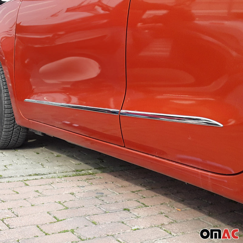 Garniture baguette de porte latérale pour Opel Frontera OV24 2024-2025 inox 4Pcs