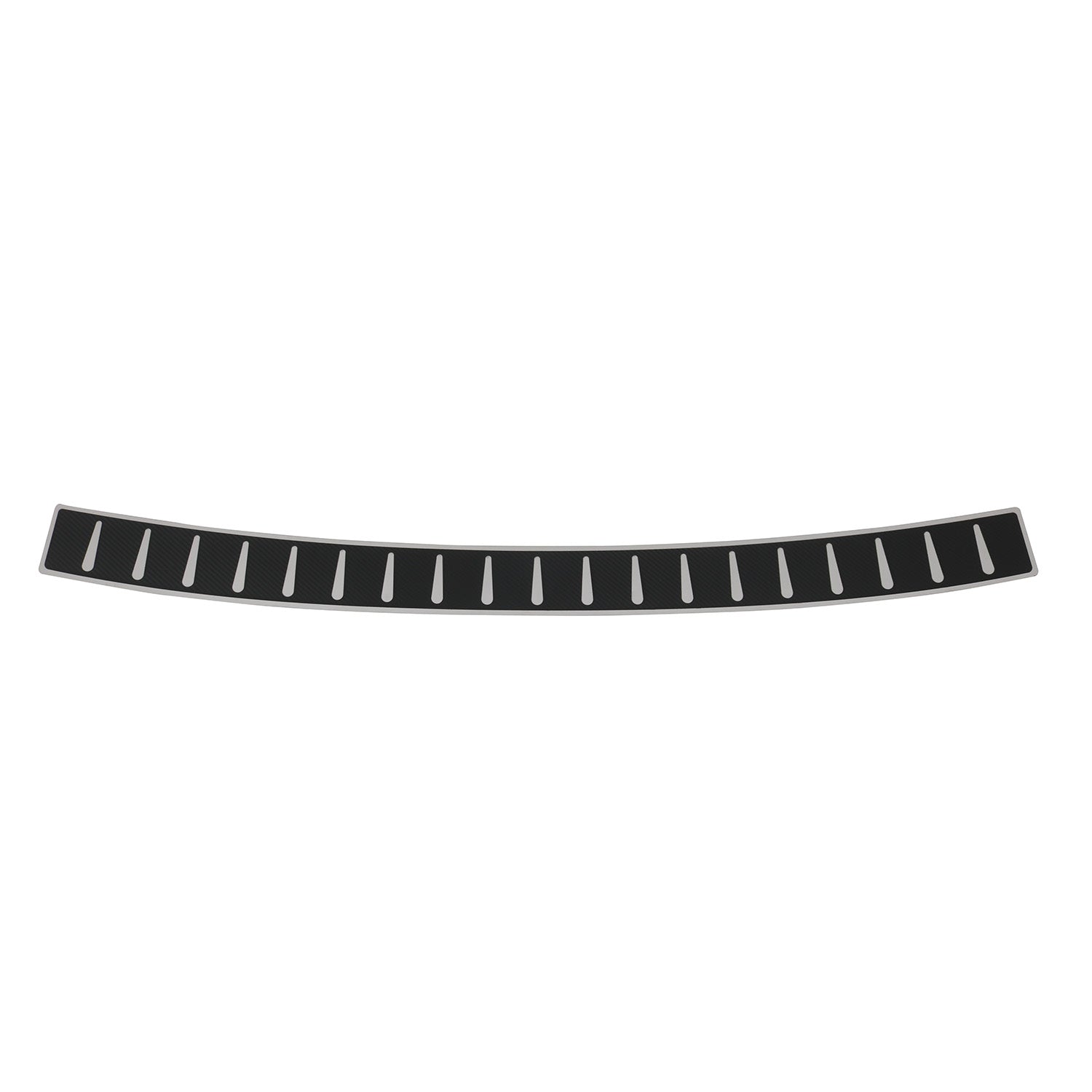 Protection de Pare-Chocs Arrière pour VW Multivan T7 2022-2026 Inox film carbone