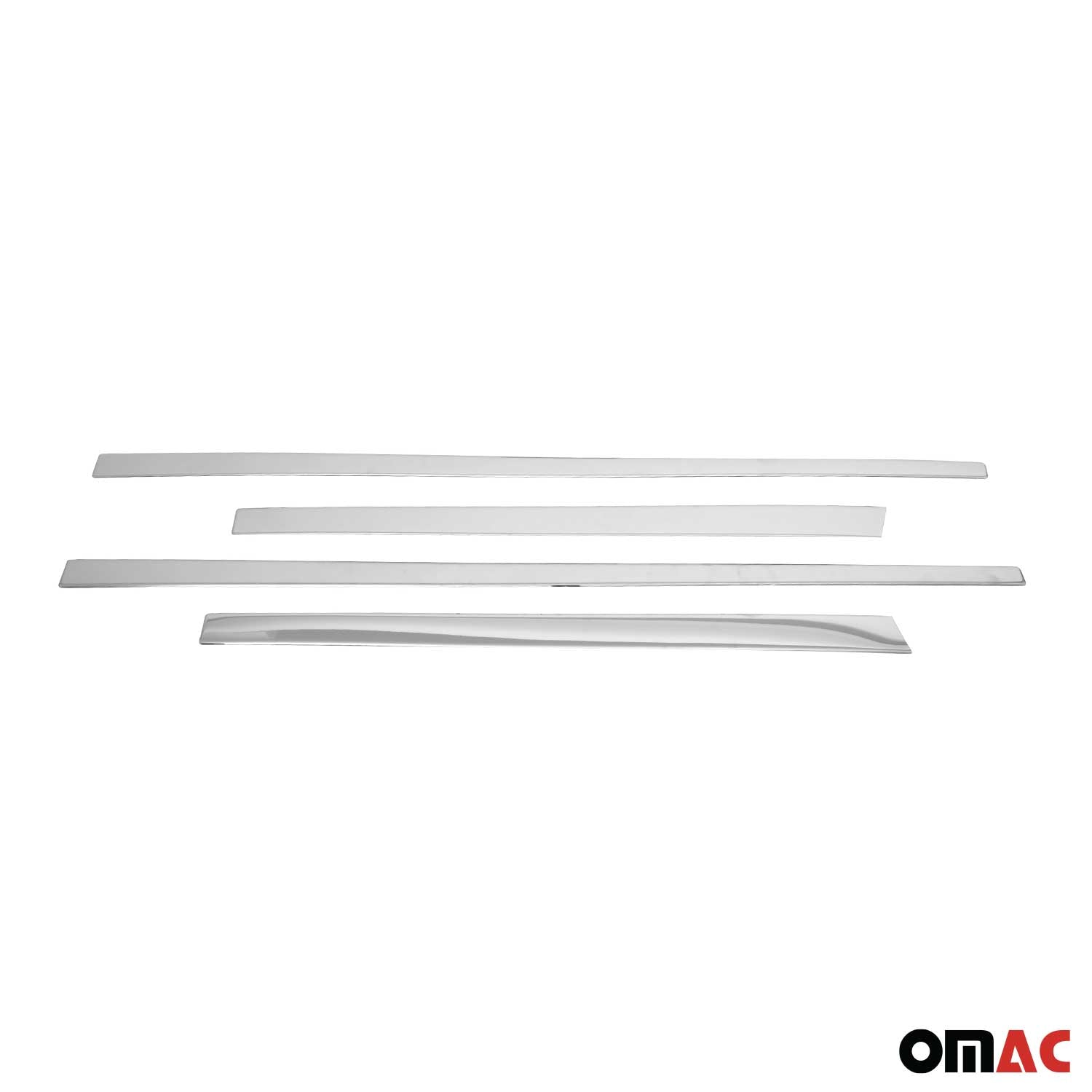 Garniture baguette de porte latérale pour VW Tiguan 2024-2026 inox chromé 4Pcs