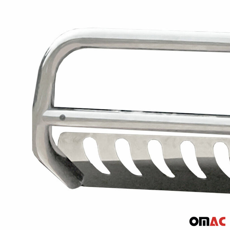 Pare-Buffle Avant Pour Kia Sportage 2008-2010 en Acier Inox Argent