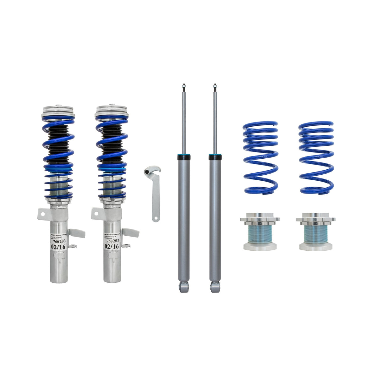 JOM BlueLine Combinés Filetés pour Volvo V40 1.5 1.6 2012-